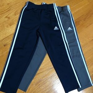 Boys Adidas Pants Size 7X EUC